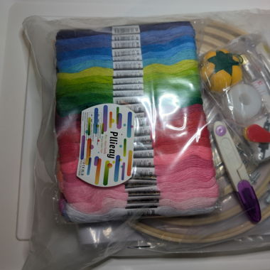 Stickerei Set