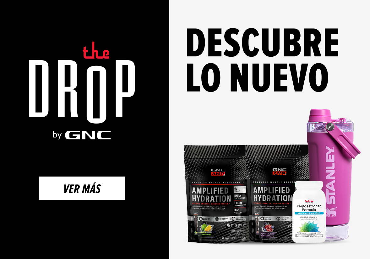 the drop by gnc - descubre lo nuevo