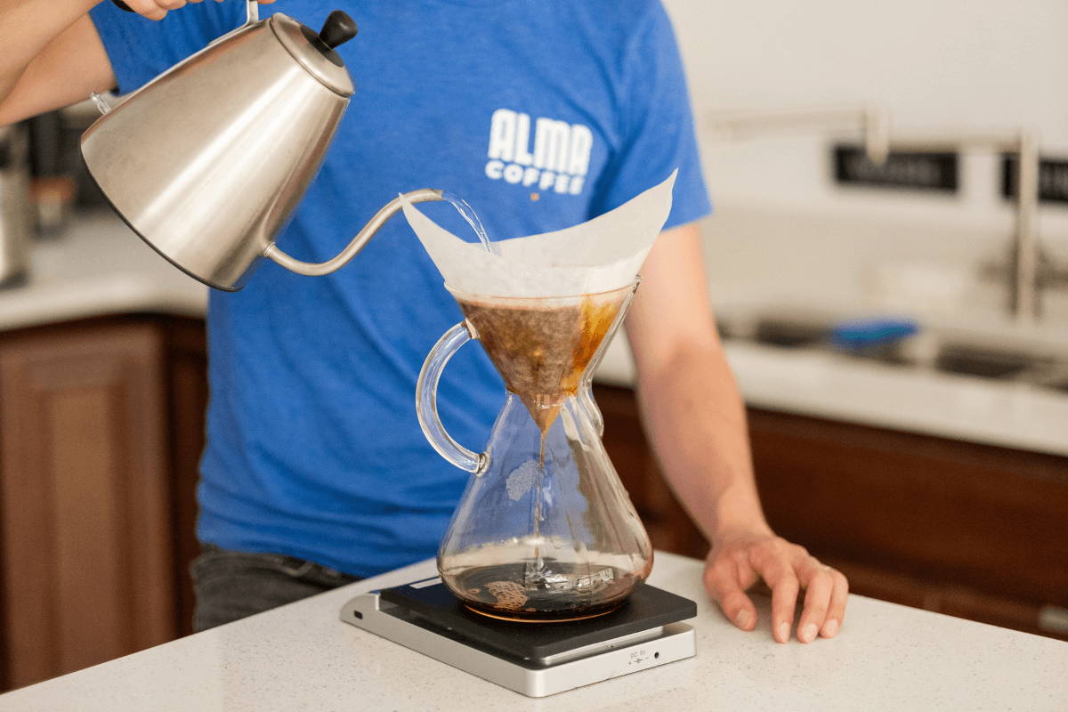 A Chemex Pour Over Device