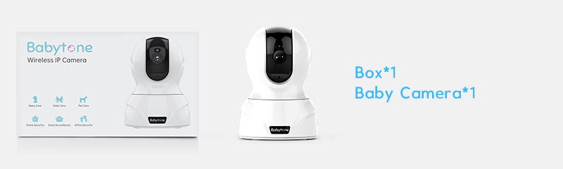 HOMDOX 826-X ベビーモニター ワイヤレス IPカメラ 826 Indoor Camera - Smart Baby Monitor – Babytone
