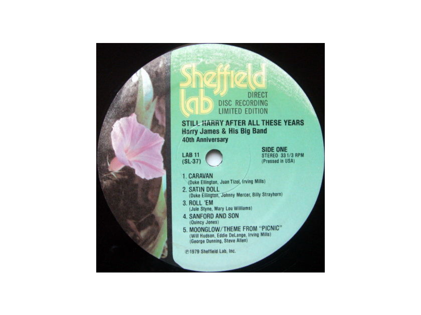 ★Audiophile★ Sheffield Lab / HARRY JAMES, - Still Harry After All These Years, EX!