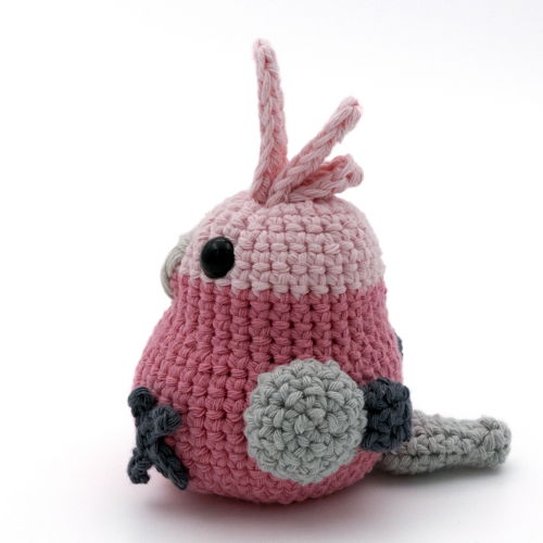 Amigurumi Galah Cockatoo