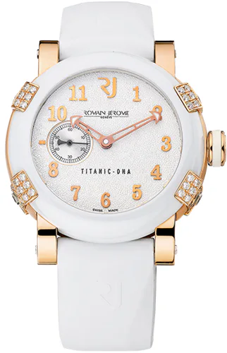 Romain Jerome Titanic-DNA PINK GOLD / CERAMIC