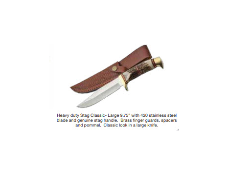 Heavy Duty Stag Classic Knife