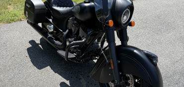 2019 INDIAN CHIEF DARK HORSE motorcycle for rent near Norton, MA
