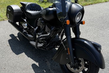 2019 INDIAN CHIEF DARK HORSE motorcycle for rent near Norton, MA
