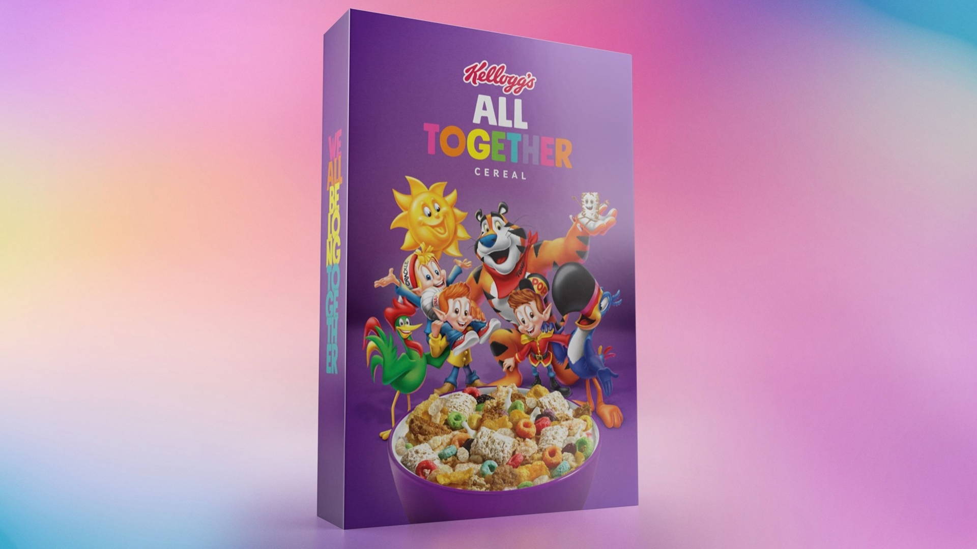 Featured image for Kellogg's Partners With GLAAD and Releases "All Together" Cereal For Spirit Day