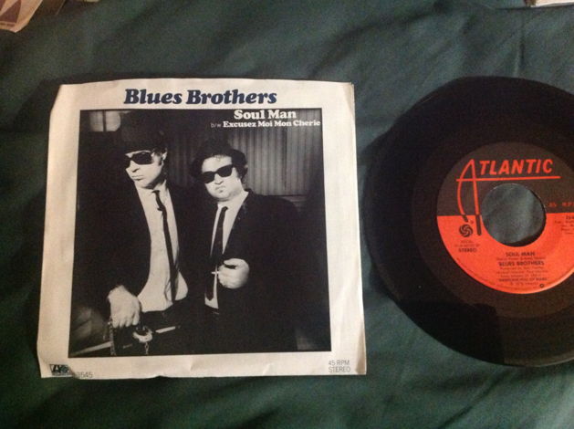Blues Brothers - Soul Man 45 Single With Picture Sleeve...