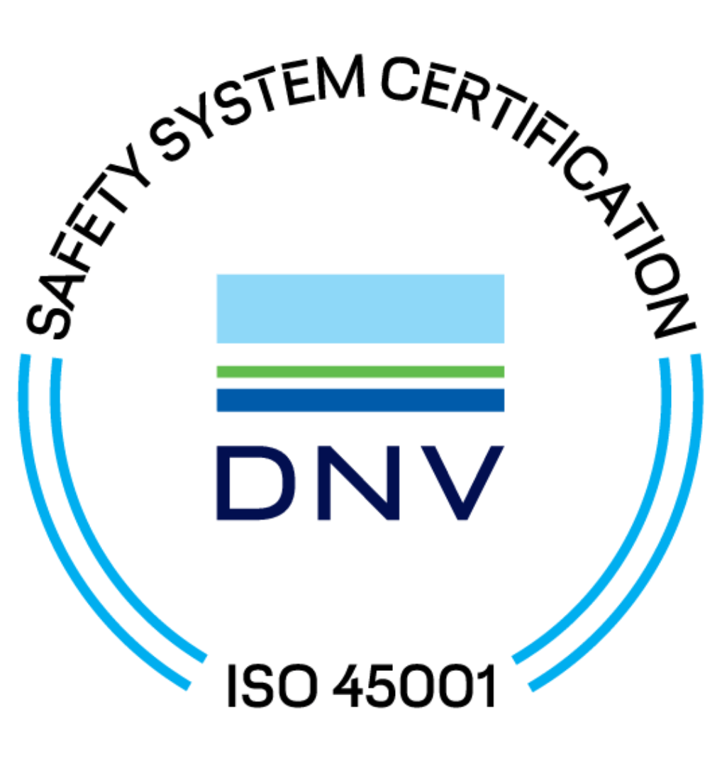 ISO 45001-2015 Occupational Health and Safety Management System Standard's logo