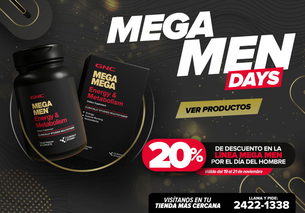 Ofertas dia del hombre - mega men 20% off