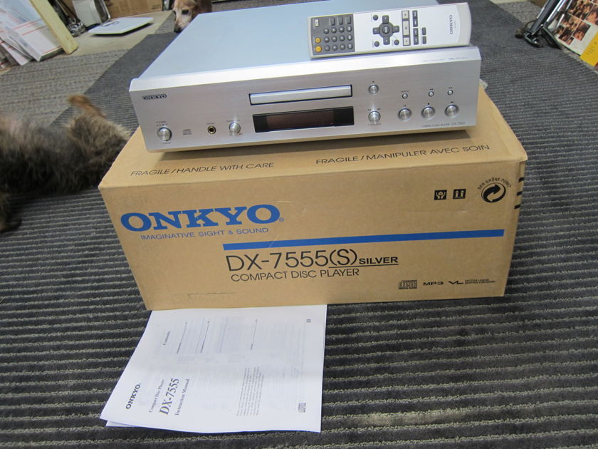 Onkyo DX-7555CD Player Remote, Box, Manual, Ex Sound Highly Recommended, Nice Condition.