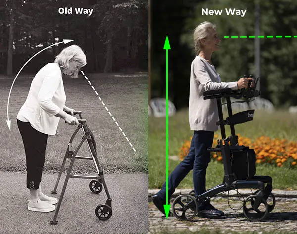 Allvibrant Upright Walker