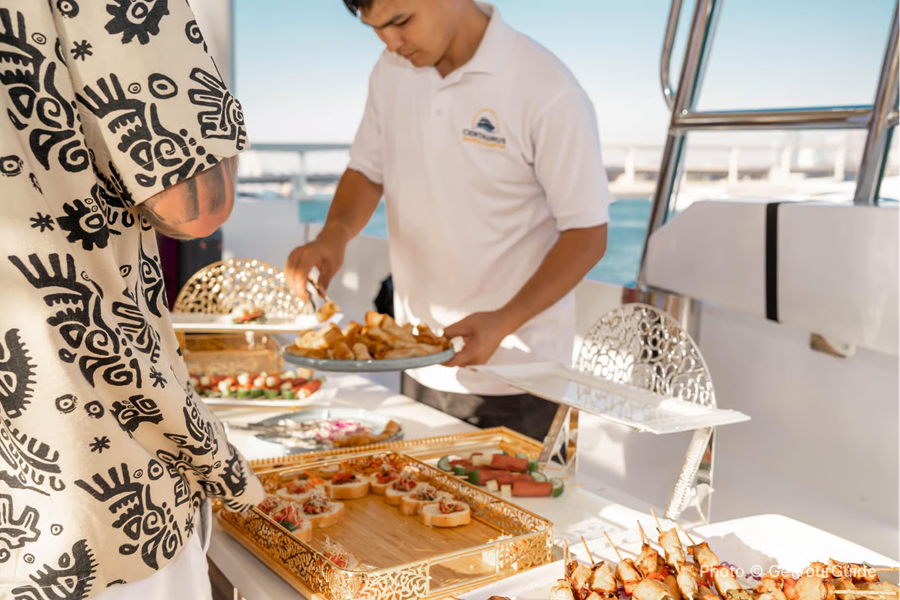 Dubai Morning Yacht Burj Al Arab Tour with Bites & Drinks - photo 3