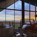 Mash Tun cuve de brassage de la distillerie Lagg située sur l'île d'Arran en Ecosse