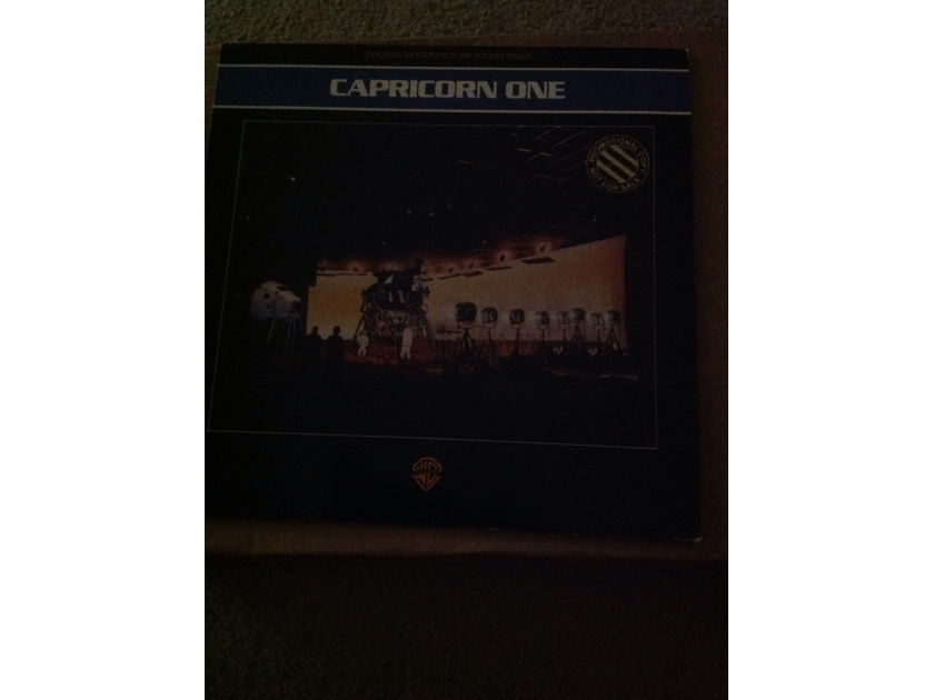 Soundtrack  - Capricorn One Jerry Goldsmith Promo Stamp Front Cover Warner Brothers LP
