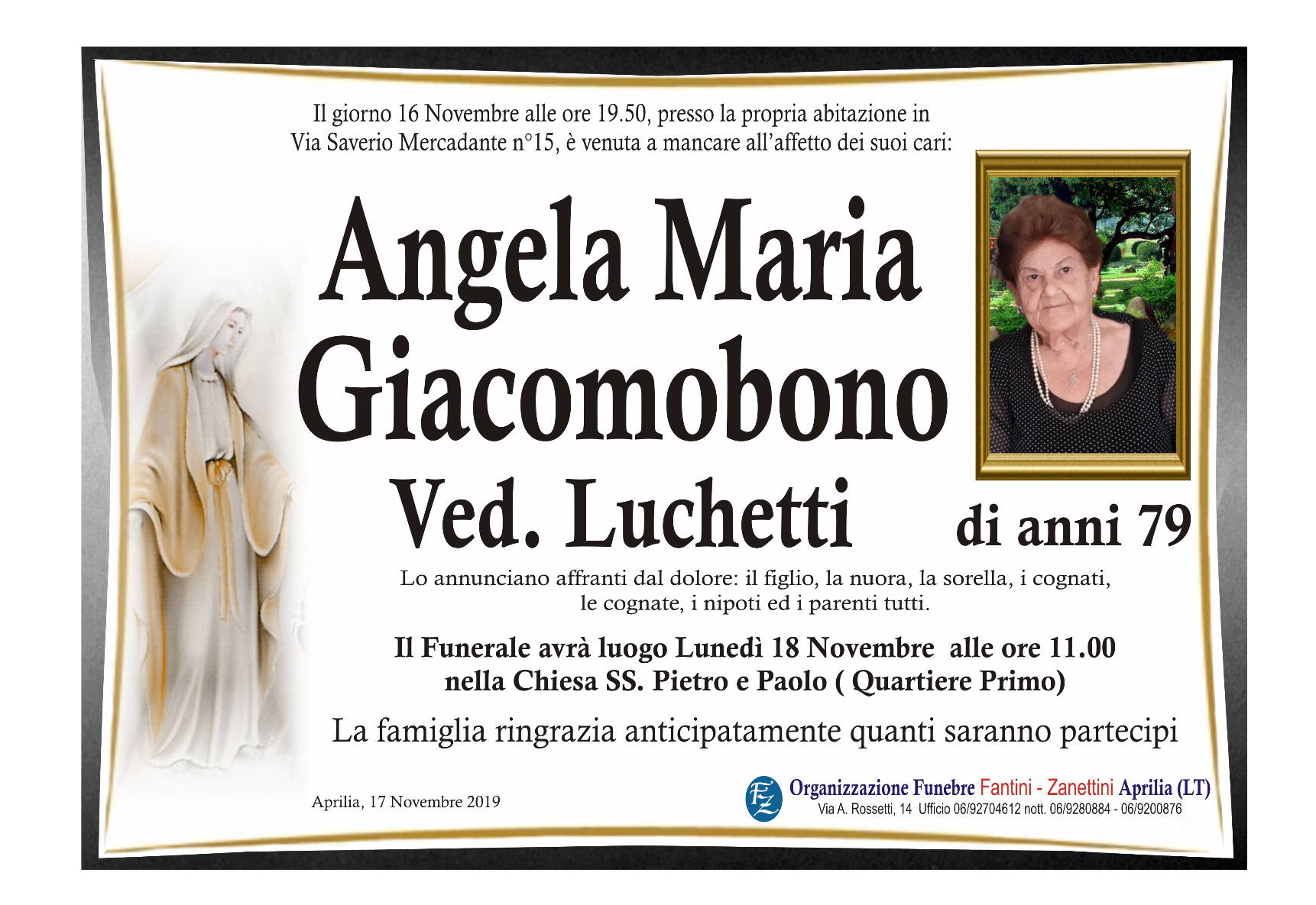 Angela Maria Giacomobono