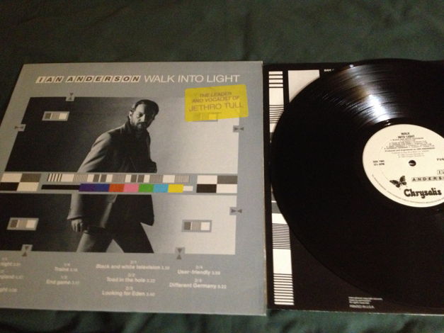 Ian Anderson(Jethro Tull) - Walk Into Light LP NM Chrys...