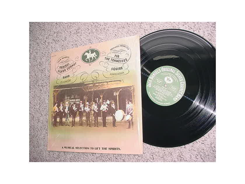 Jack Daniels original Silver Cornet - in concert Tennessee Squire lp record shrink