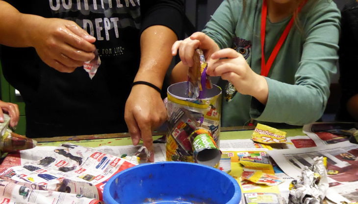labyrinth kindermuseum basteln