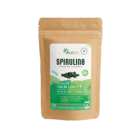 Comprimés de Spiruline Bio - Immunité & Vitalité - 500