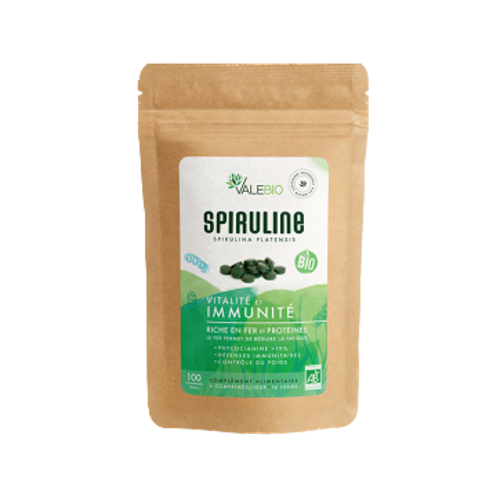Comprimés de Spiruline Bio - Immunité & Vitalité - 500