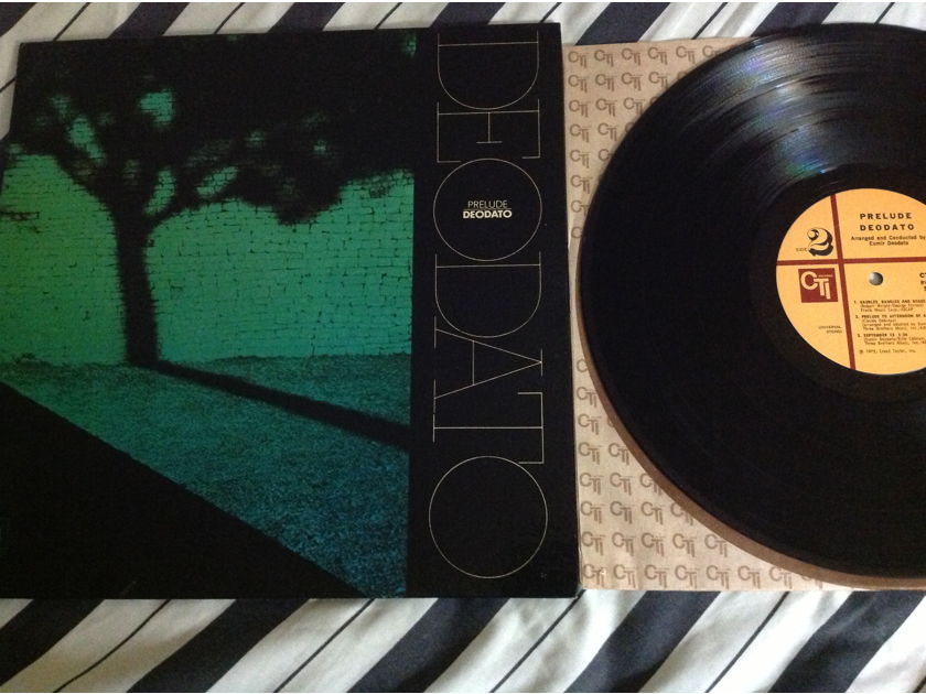 Deodato - Prelude LP  NM Glossy Gatefold Cover CTI Label