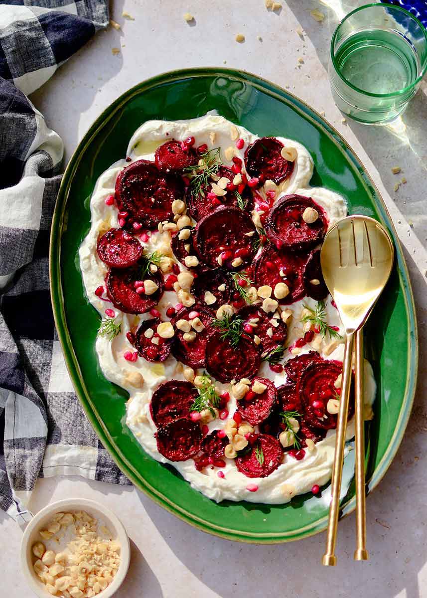 Roasted Beetroot and Labneh Salad Recipe by Mandy | Minimax