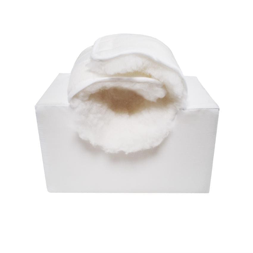 Wipeable Heel Elevation Cushion With Flat Base