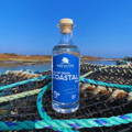 Bouteille de Isle of Gigha Coastal Gin de la distillerie Beinn An Tuirc sur la péninsule de Kintyre dans le sud-ouest des Highlands d'Ecosse
