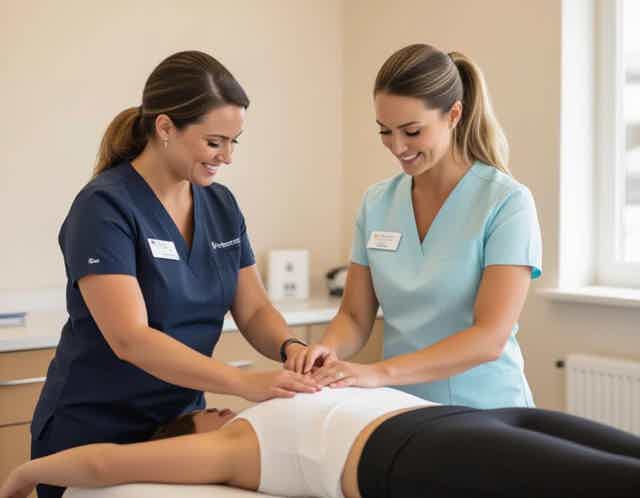 Hands-on pelvic physiotherapy care