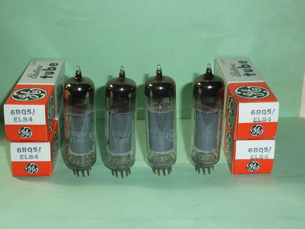 GE EL84 6BQ5 Tubes