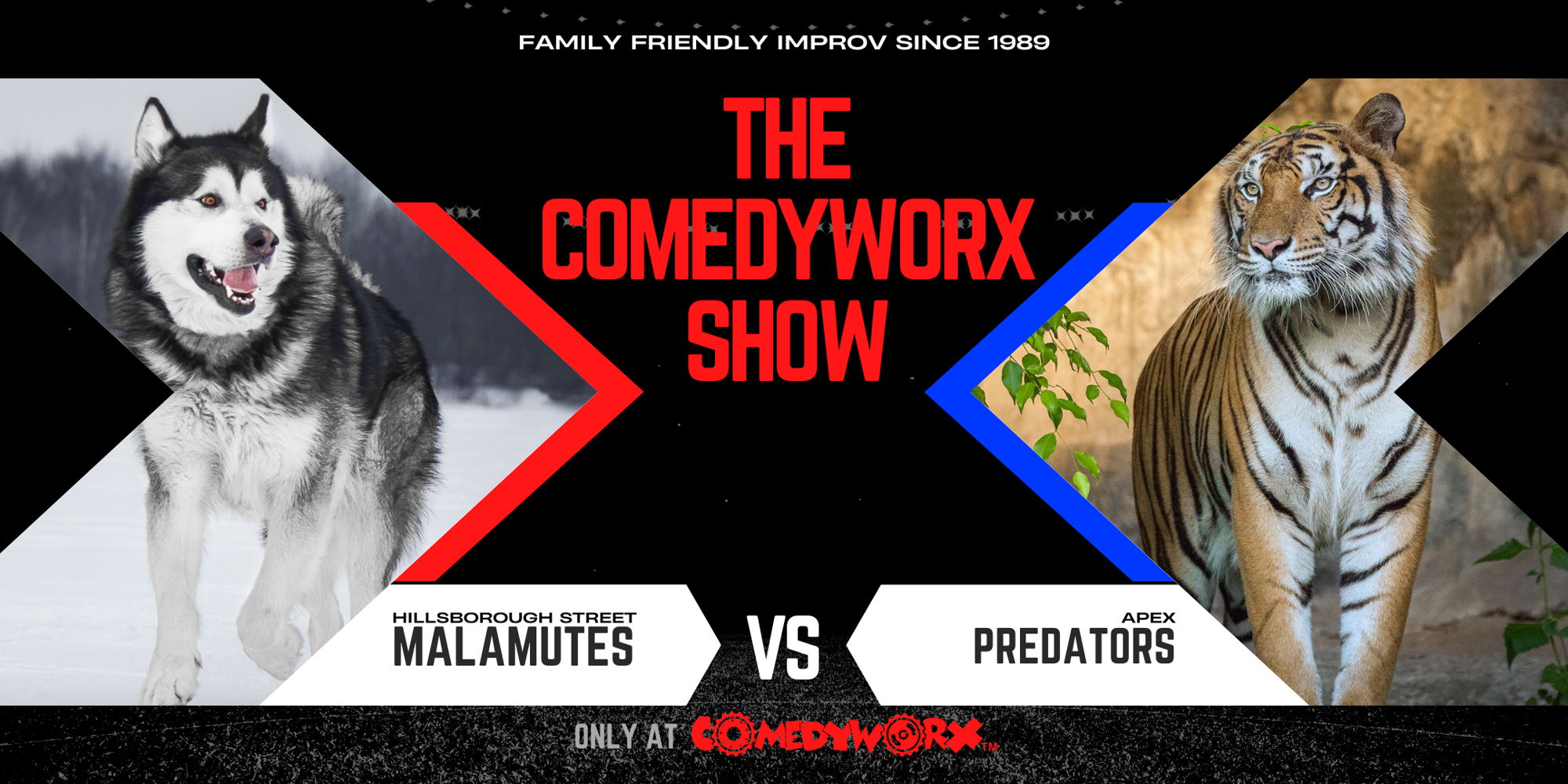 The ComedyWorx Show promotional image