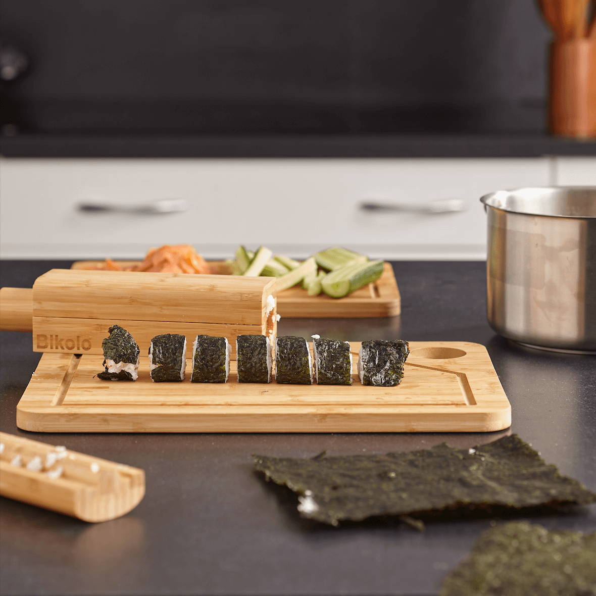 Maki sushi maken