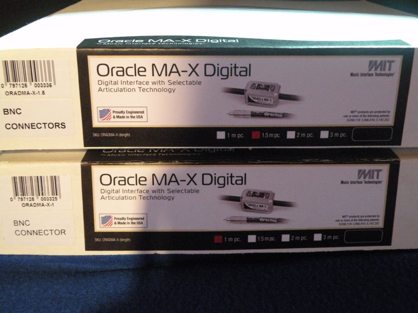 MIT Cables Oracle MA-X DIGITAL 1 Meter BNC-BNC