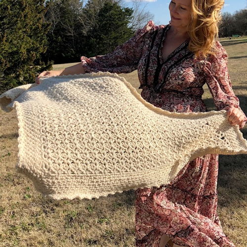 Harmony Shawl Crochet Pattern