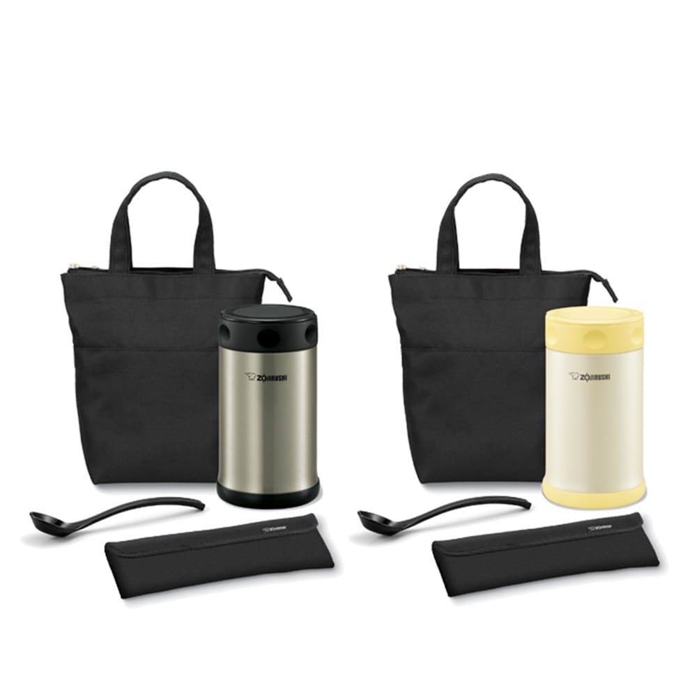 Vacuum Insulated Food Jar with Bag and Spoon