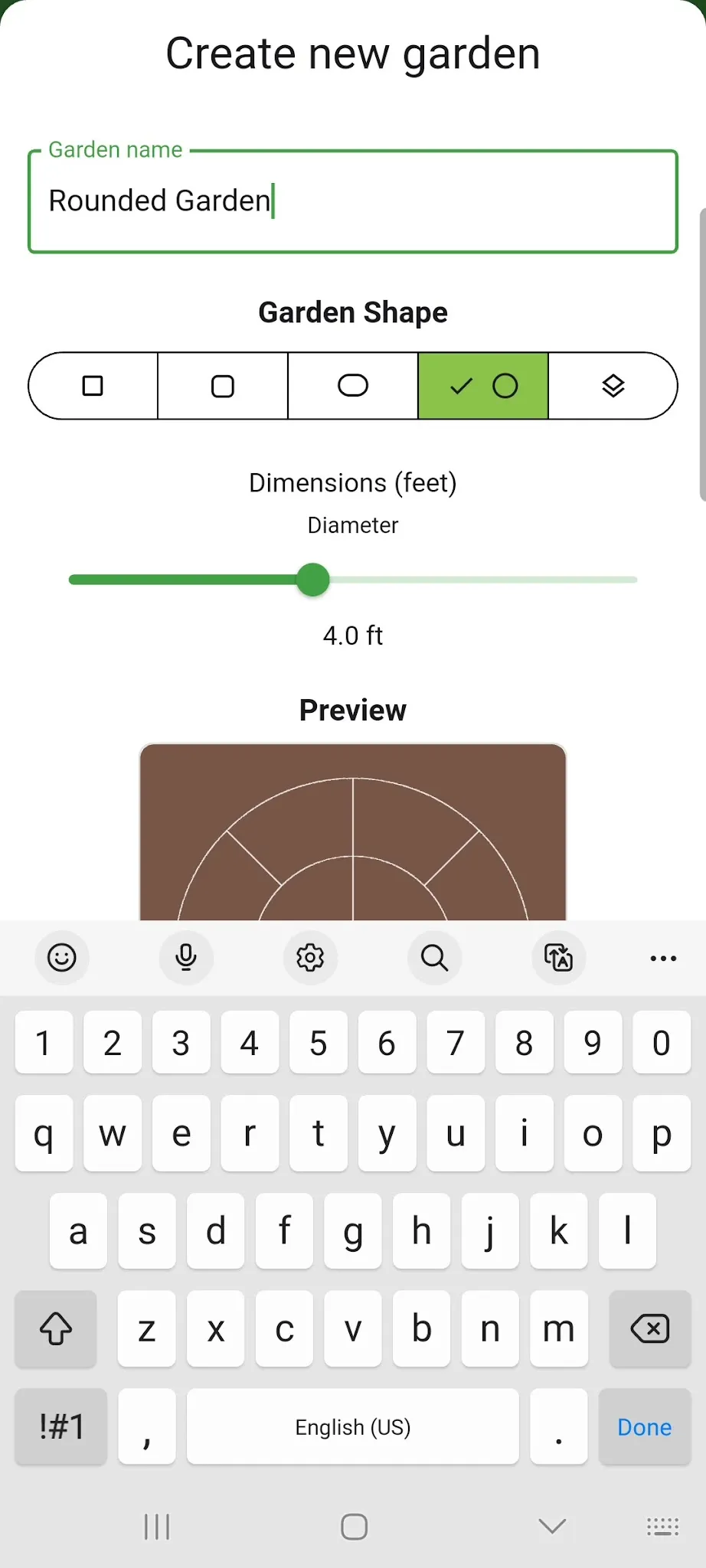 Choose Rounded Shape