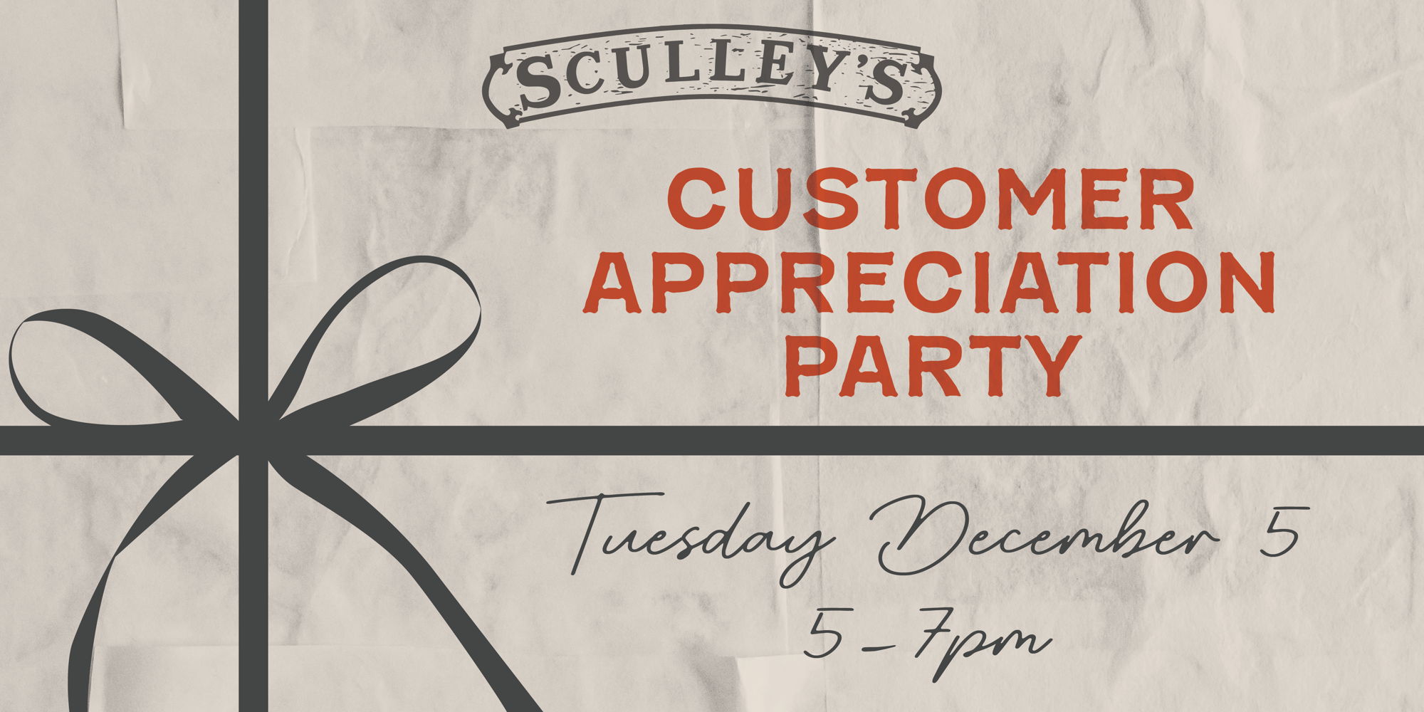 Customer Appreciation Party! promotional image