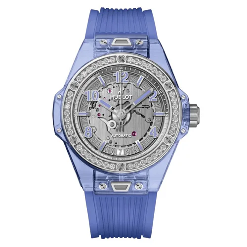 Hublot Big Bang One Click Blue Sapphire Diamonds