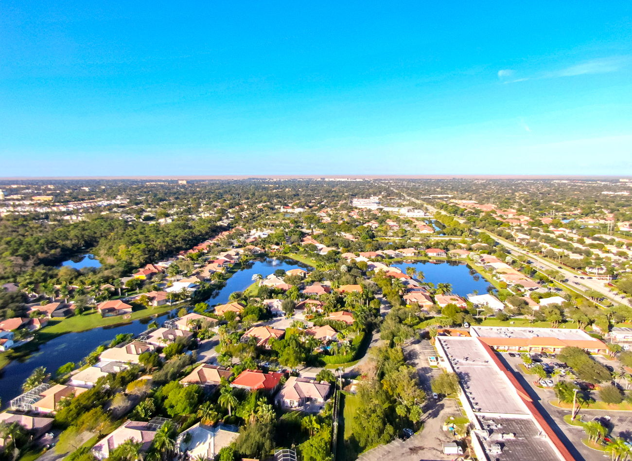 skyview of CORAL SPRINGS