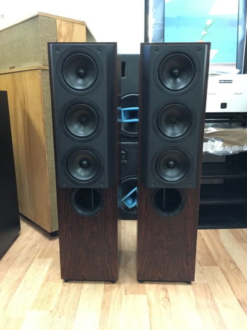 KEF 105-3 Reference Speakers with Cube EQ.