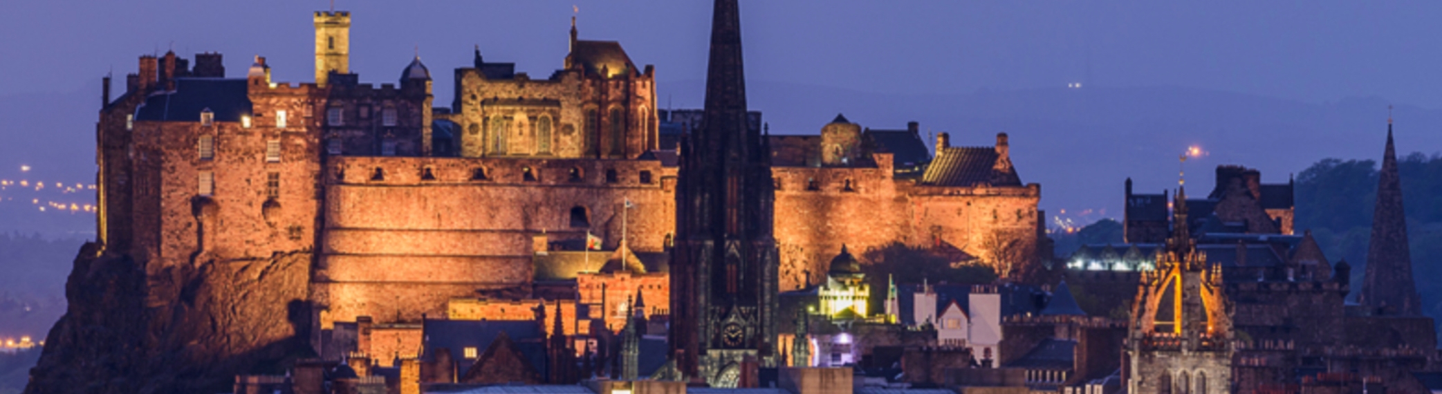 Lighting of Edinburgh Castle