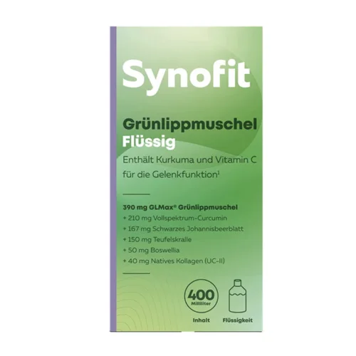 Synofit Grünlippmuschel Flüssig 400 ml Aufbaukur