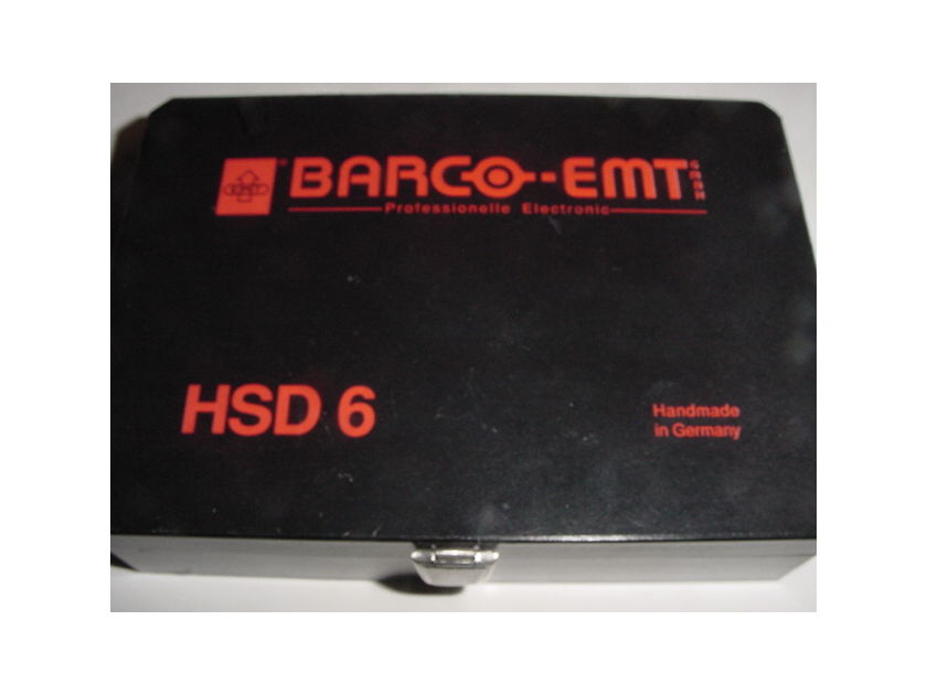 EMT-BARCo HSD-6 German hand made elite MC cartridge high output