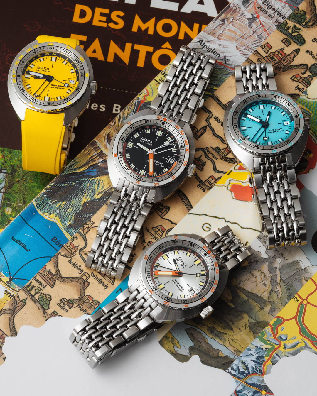 New Breitling Top Time B31 watch in light blue and white with a stainless steel bracelet