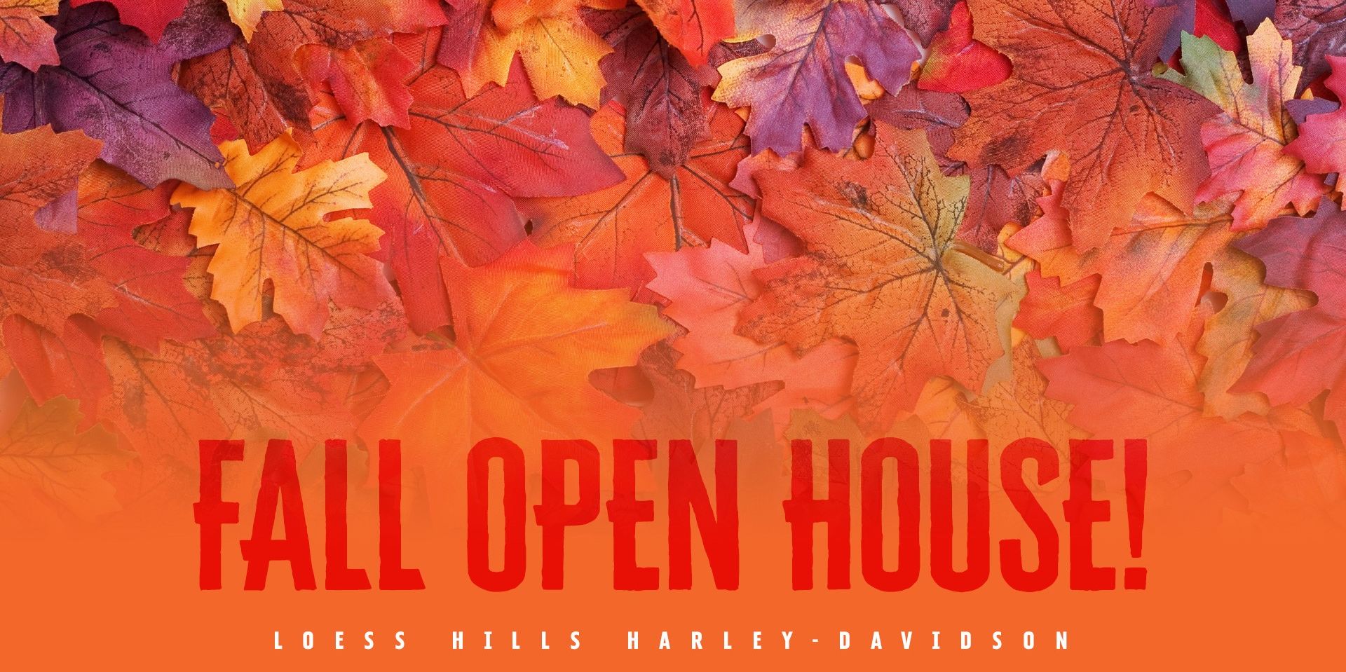 Fall Open House promotional image