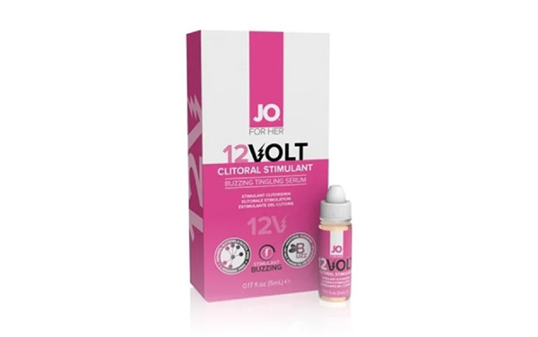 JO 12VOLT Clitoral Serum with Buzzing Stimulant at 0.17 floz / 5ml