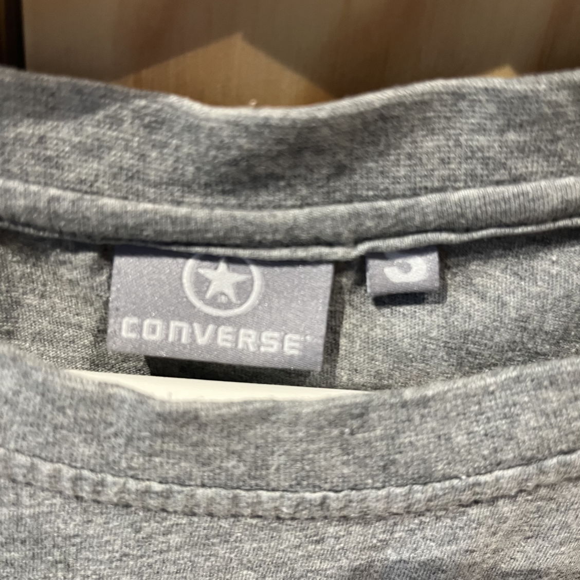 Converse T-Shirt Grau - S