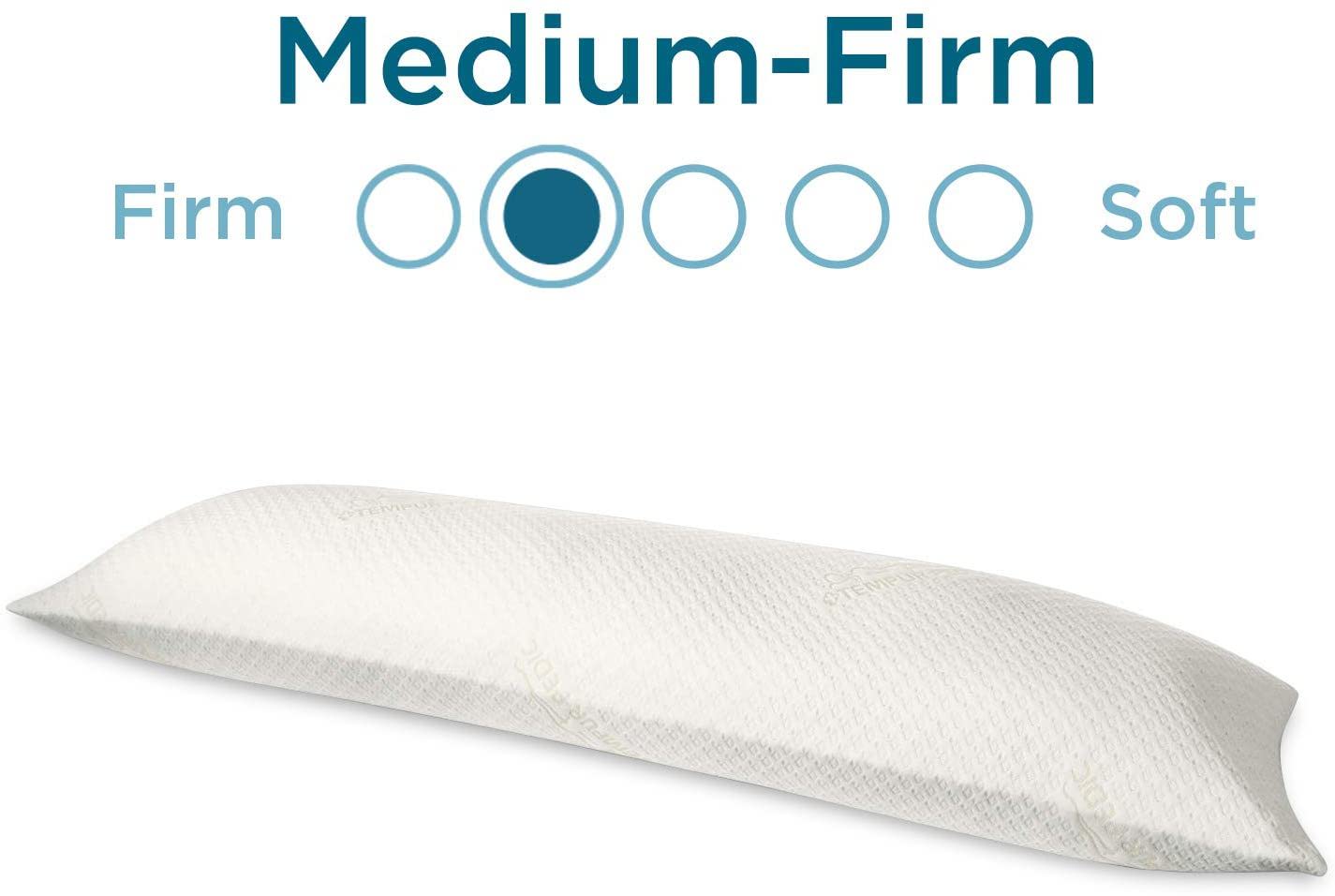 TempurPedic BodyPillow vs Decroom Full Body Pillow Slant