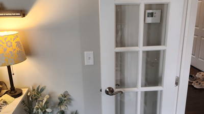 New interior door